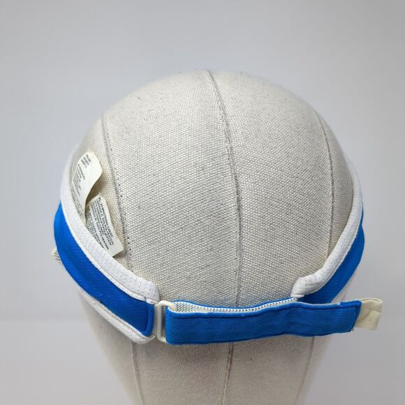 The North Face Unisex Strapback Golf Sun Visor Hat Blue Lightweight Breathable - Picture 5 of 7